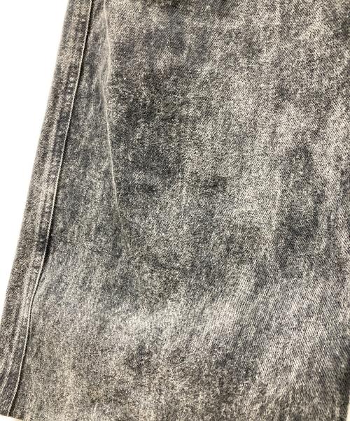 Omar Afridi（オマールアフリディ）Omar Afridi (オマールアフリディ) 5 Pkt Trousers Powder Discharged Denim ブラック サイズ:48の古着・服飾アイテム