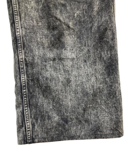 Omar Afridi（オマールアフリディ）Omar Afridi (オマールアフリディ) 5 Pkt Trousers Powder Discharged Denim ブラック サイズ:48の古着・服飾アイテム