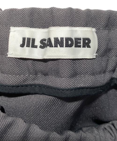JIL SANDER（ジルサンダー）JIL SANDER (ジルサンダー) Elasticated Relaxed Trousers グレー サイズ:46の古着・服飾アイテム