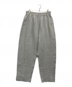 toogoodトゥーグッド）の古着「THE PAPER MAKER TROUSER」｜ライトグレー