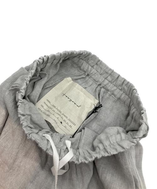 toogood（トゥーグッド）toogood (トゥーグッド) THE PAPER MAKER TROUSER ライトグレー サイズ:Lの古着・服飾アイテム