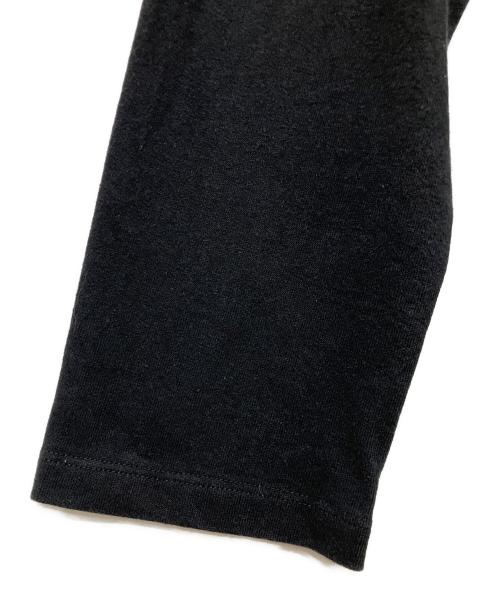 JIL SANDER（ジルサンダー）JIL SANDER (ジルサンダー) エンブロイダリーカットソー ブラック サイズ:Lの古着・服飾アイテム