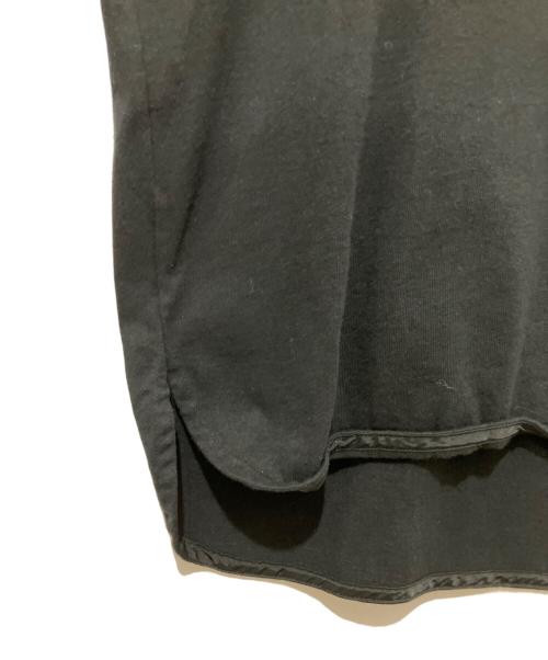 JIL SANDER（ジルサンダー）JIL SANDER (ジルサンダー) エンブロイダリーカットソー ブラック サイズ:Lの古着・服飾アイテム