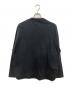 JIL SANDER (ジルサンダー) エンブロイダリーカットソー ブラック サイズ:L：15000円