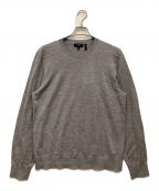 theoryセオリー）の古着「Regal Wool クルーネックセーター」｜グレー