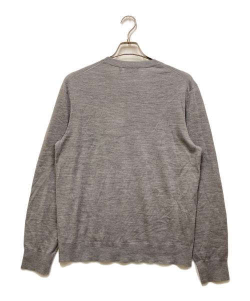 theory（セオリー）theory (セオリー) Regal Wool クルーネックセーター グレー サイズ:L 未使用品の古着・服飾アイテム