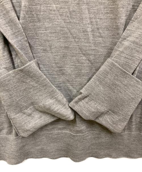 theory（セオリー）theory (セオリー) Regal Wool クルーネックセーター グレー サイズ:L 未使用品の古着・服飾アイテム