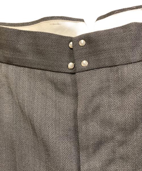 SUGARHILL（シュガーヒル）SUGARHILL (シュガーヒル) Raw-Edge Liner Tailored Slim Trousers グレー サイズ:3の古着・服飾アイテム