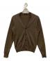 AMI Alexandre Mattiussi（アミアレクサンドルマテュッシ）の古着「カーディガン」｜ブラウン