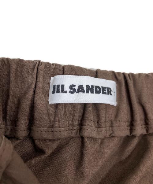 JIL SANDER（ジルサンダー）JIL SANDER (ジルサンダー) コットン イージーパンツ ブラウン サイズ:SIZE 46の古着・服飾アイテム