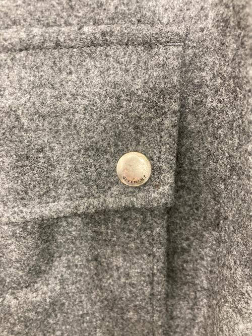 GIVENCHY（ジバンシィ）GIVENCHY (ジバンシィ) ウールカーゴパンツ グレー サイズ:48の古着・服飾アイテム