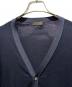 中古・古着 Berluti (ベルルッティ) Vネックウールカーディガン ネイビー サイズ:L：30000円