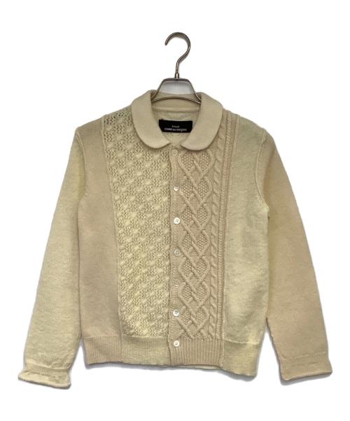tricot COMME des GARCONS（トリココムデギャルソン）tricot COMME des GARCONS (トリココムデギャルソン) カーディガン アイボリー サイズ:表記無の古着・服飾アイテム