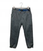GRAMICCI×HIGH!STANDARDグラミチ×ハイスタンダード）の古着「ボンディングニット フリースクライミングパンツ」｜チャコールグレー