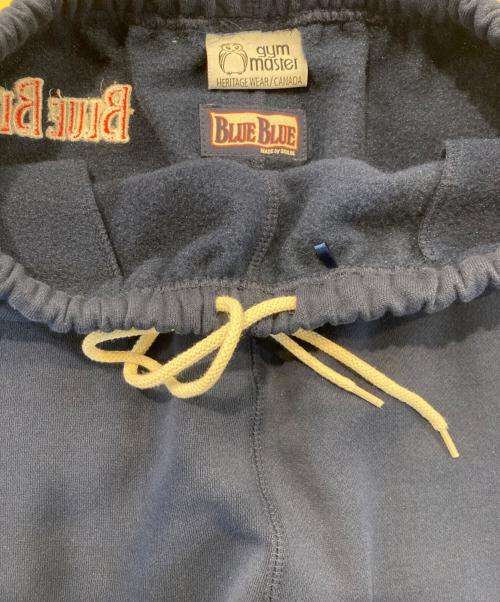 GYM MASTER（ジムマスター）GYM MASTER (ジムマスター) BLUE BLUE (ブルーブルー) フリースライニングスウェットパンツ ネイビー サイズ:Lの古着・服飾アイテム