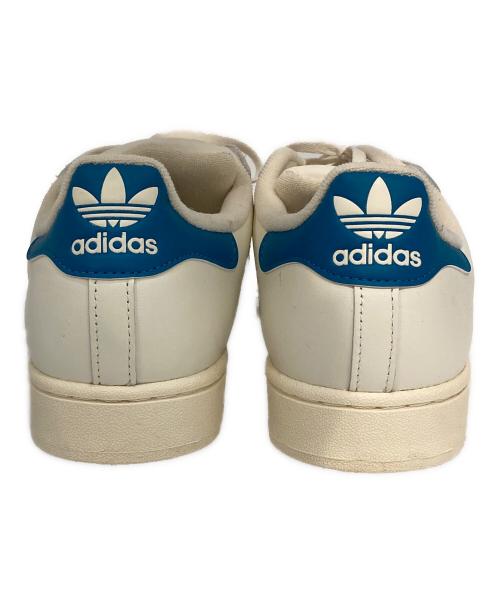 adidas Originals（アディダスオリジナル）adidas originals (アディダスオリジナル) SUPERSTAR II アイボリー×ブルー サイズ:SIZE 27cmの古着・服飾アイテム