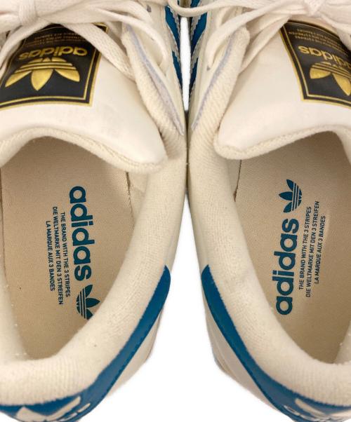 adidas Originals（アディダスオリジナル）adidas originals (アディダスオリジナル) SUPERSTAR II アイボリー×ブルー サイズ:SIZE 27cmの古着・服飾アイテム