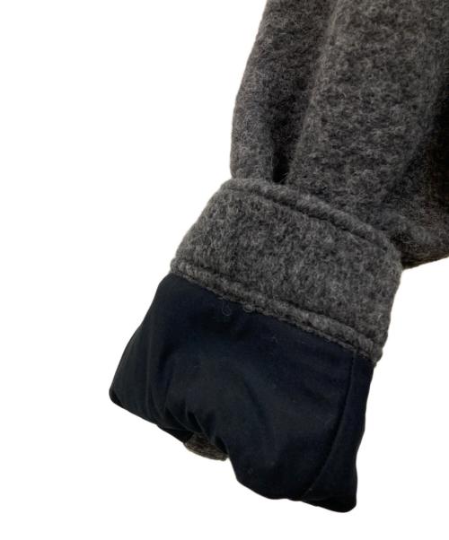 nanamica（ナナミカ）nanamica (ナナミカ) WINDSTOPPER Sliver Knit Jacket グレーの古着・服飾アイテム