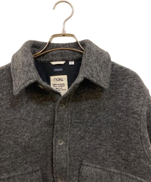 nanamica（ナナミカ）nanamica (ナナミカ) WINDSTOPPER Sliver Knit Jacket グレーの古着・服飾アイテム