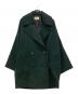 Curensology（カレンソロジー）の古着「メルトンコクーンピーコート」｜グリーン