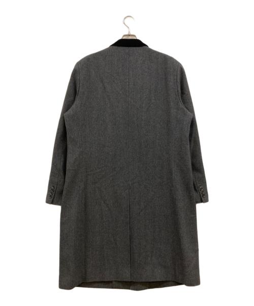 BROOKS BROTHERS（ブルックスブラザーズ）BROOKS BROTHERS (ブルックスブラザーズ) ヘリンボーン チェスターコート グレー サイズ:44の古着・服飾アイテム