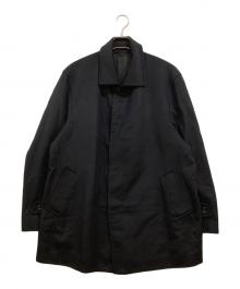 D'URBAN（ダーバン）の古着「カシミヤステンカラーコート」｜ブラック