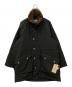 &RC（アンドアールシー）の古着「フェイクファーエリツキスウェーディッシュモッズコート」｜ブラック