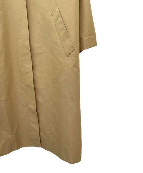 Aquascutum（アクアスキュータム）Aquascutum (アクアスキュータム) journal standard L'essage (ジャーナルスタンダード レサージュ) 別注ステンカラーコート ベージュ サイズ:38の古着・服飾アイテム