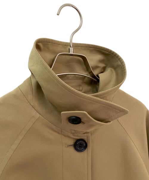 Aquascutum（アクアスキュータム）Aquascutum (アクアスキュータム) journal standard L'essage (ジャーナルスタンダード レサージュ) 別注ステンカラーコート ベージュ サイズ:38の古着・服飾アイテム