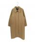 Aquascutum（アクアスキュータム）の古着「別注ステンカラーコート」｜ベージュ
