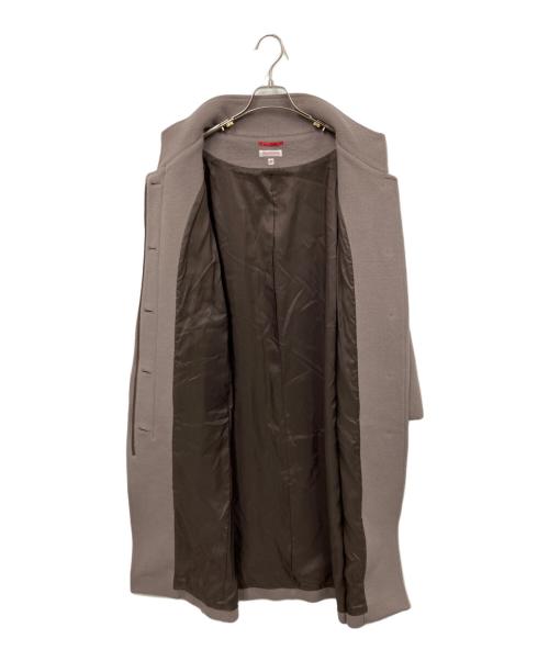 DRESSTERIOR（ドレステリア）DRESSTERIOR (ドレステリア) ヘリテージスタンドカラーコート グレージュ サイズ:36の古着・服飾アイテム