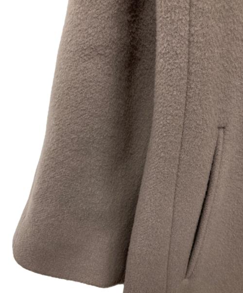 DRESSTERIOR（ドレステリア）DRESSTERIOR (ドレステリア) ヘリテージスタンドカラーコート グレージュ サイズ:36の古着・服飾アイテム