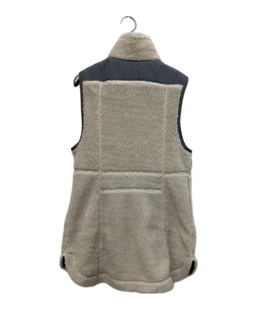 L.L.Bean（エルエルビーン）L.L.Bean (エルエルビーン) ビーンズ・シェルパ・フリース・ロング・ベスト アイボリー サイズ:M 未使用品の古着・服飾アイテム