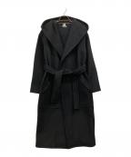 SEAシー）の古着「メルトンフーデッドコート」｜ブラック