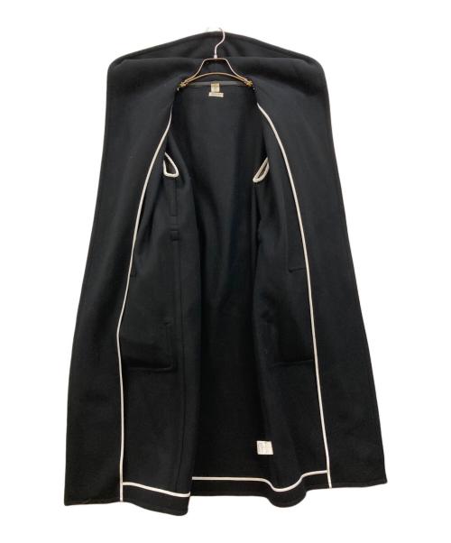 SEA（シー）SEA (シー) メルトンフーデッドコート ブラック サイズ:Fの古着・服飾アイテム