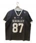 SEA（シー）の古着「SEAVALLEY ユニフォーム TEE」｜ブラック×ホワイト