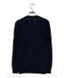 Maison Margiela (メゾンマルジェラ) ウールクルーネックニット ネイビー サイズ:S：17000円