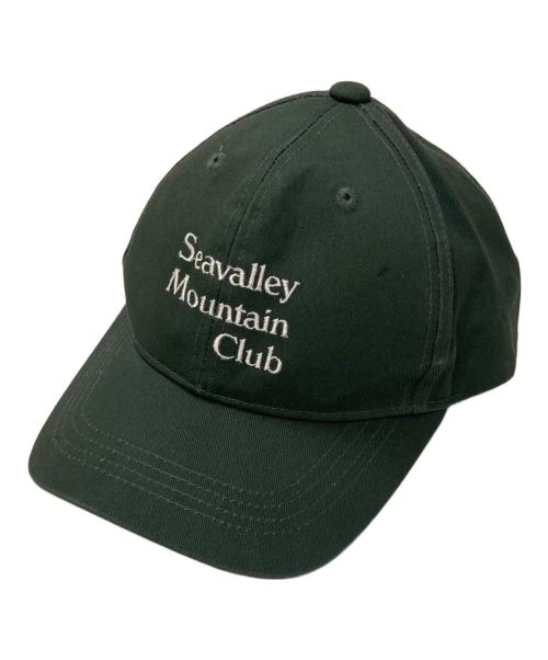 SEA（シー）SEA (シー) Seavalley Mountain Club 刺繍キャップ グリーン サイズ:ONEの古着・服飾アイテム