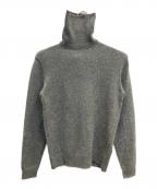 RALPH LAUREN Purple Labelラルフ ローレン パープル レーベル）の古着「カシミヤタートルネックニット」｜グレー