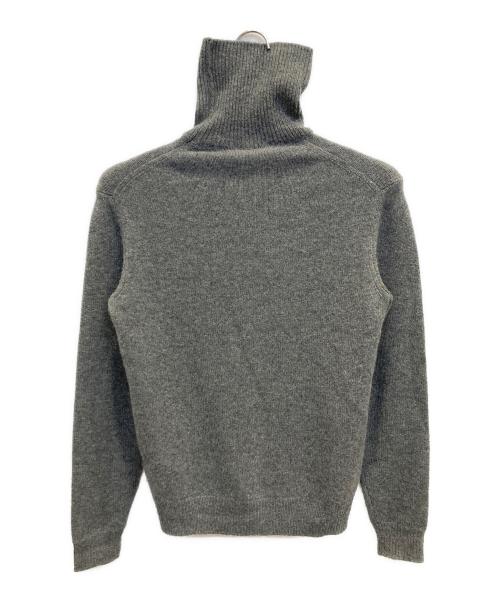 RALPH LAUREN Purple Label（ラルフ ローレン パープル レーベル）RALPH LAUREN PURPLE LABEL (ラルフ ローレン パープル レーベル) カシミヤタートルネックニット グレー サイズ:XSの古着・服飾アイテム