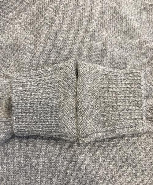 RALPH LAUREN Purple Label（ラルフ ローレン パープル レーベル）RALPH LAUREN PURPLE LABEL (ラルフ ローレン パープル レーベル) カシミヤタートルネックニット グレー サイズ:XSの古着・服飾アイテム