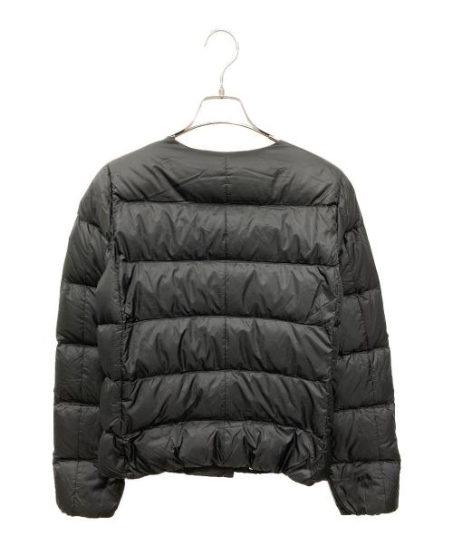Pyrenex（ピレネックス）Pyrenex (ピレネックス) ノーカラーダウンジャケット ブラック サイズ:38の古着・服飾アイテム