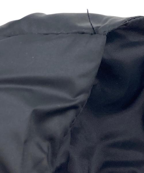 Pyrenex（ピレネックス）Pyrenex (ピレネックス) ノーカラーダウンジャケット ブラック サイズ:38の古着・服飾アイテム