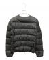 Pyrenex (ピレネックス) ノーカラーダウンジャケット ブラック サイズ:38：22000円