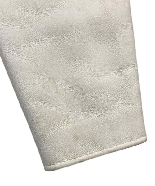 Schott（ショット）Schott (ショット) 641XX カウハイド シングルライダースジャケット ホワイト サイズ:34の古着・服飾アイテム