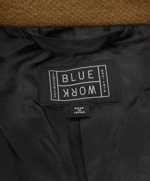 BLUE WORK（ブルーワーク）BLUE WORK (ブルーワーク) コート キャメル サイズ:XSの古着・服飾アイテム