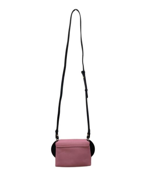 SMYTHSON（スマイソン）SMYTHSON (スマイソン) Pillow ショルダーバッグ ミニ ピンクの古着・服飾アイテム