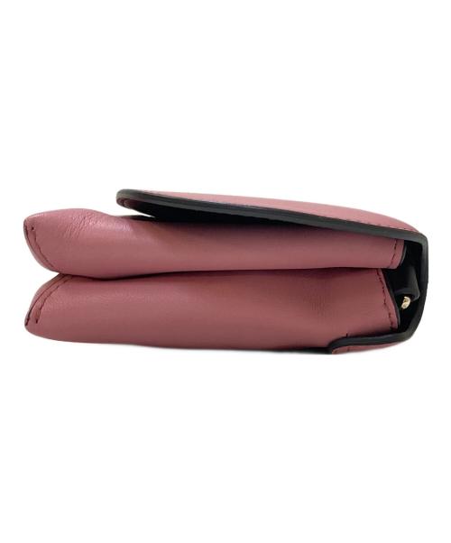 SMYTHSON（スマイソン）SMYTHSON (スマイソン) Pillow ショルダーバッグ ミニ ピンクの古着・服飾アイテム