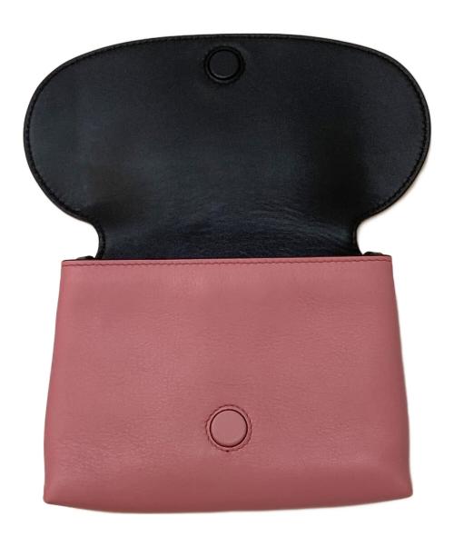 SMYTHSON（スマイソン）SMYTHSON (スマイソン) Pillow ショルダーバッグ ミニ ピンクの古着・服飾アイテム