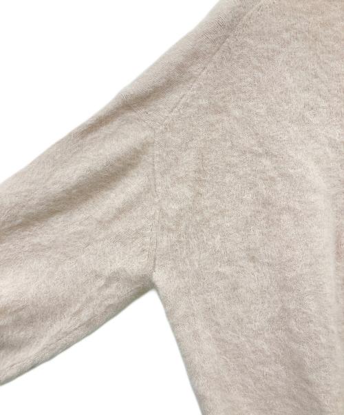 Loungedress（ラウンジドレス）Loungedress (ラウンジドレス) FURカシミヤVニット ピンク サイズ:Fの古着・服飾アイテム